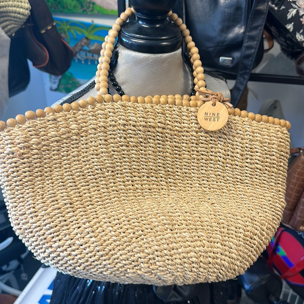 Nine West Woven handbag